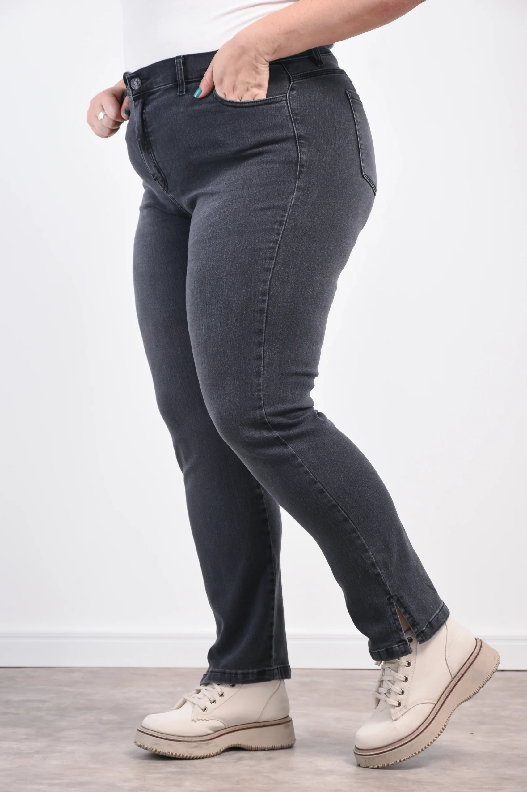 ART. AUSTRIA | JEAN SEMI CHUPIN BLACK ELASTIZADO - Imagen 8