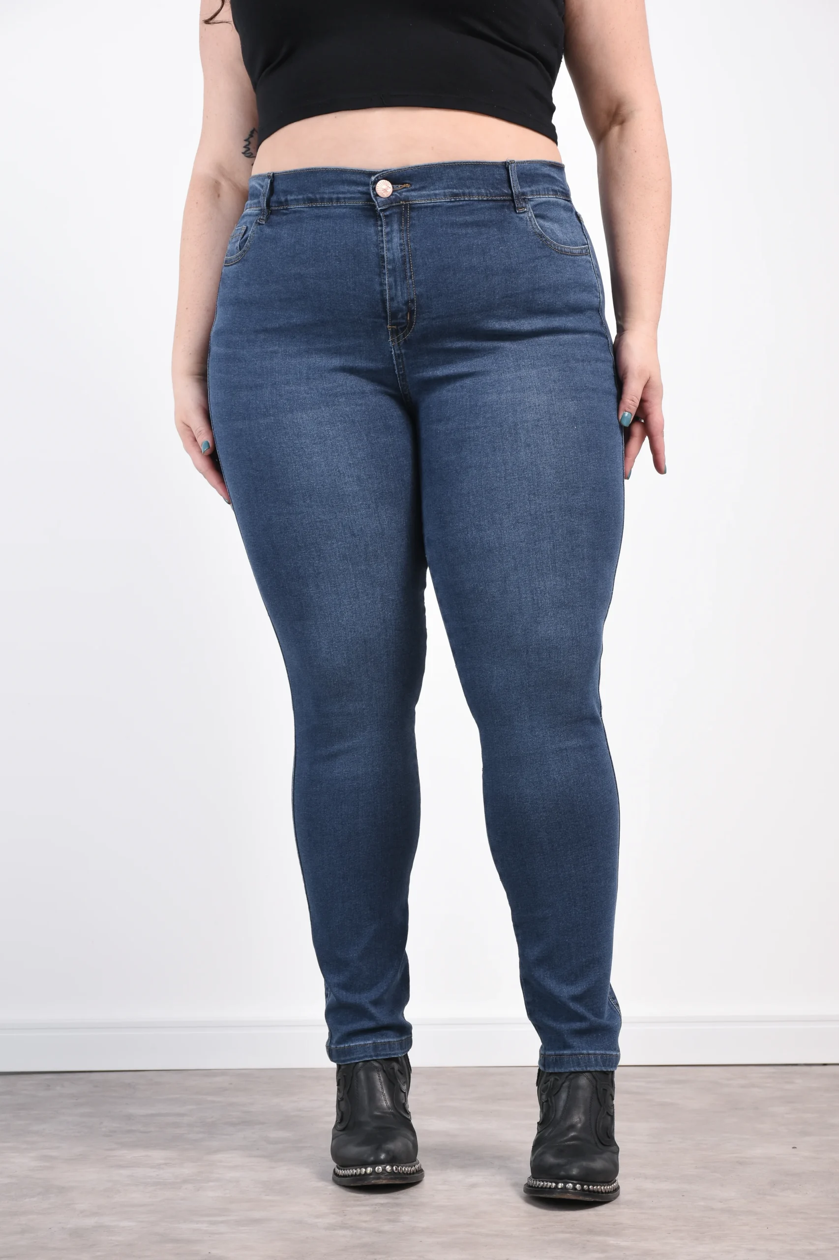 ART. RINA | JEAN AZUL INDIGO ELASTIZADO - Imagen 8