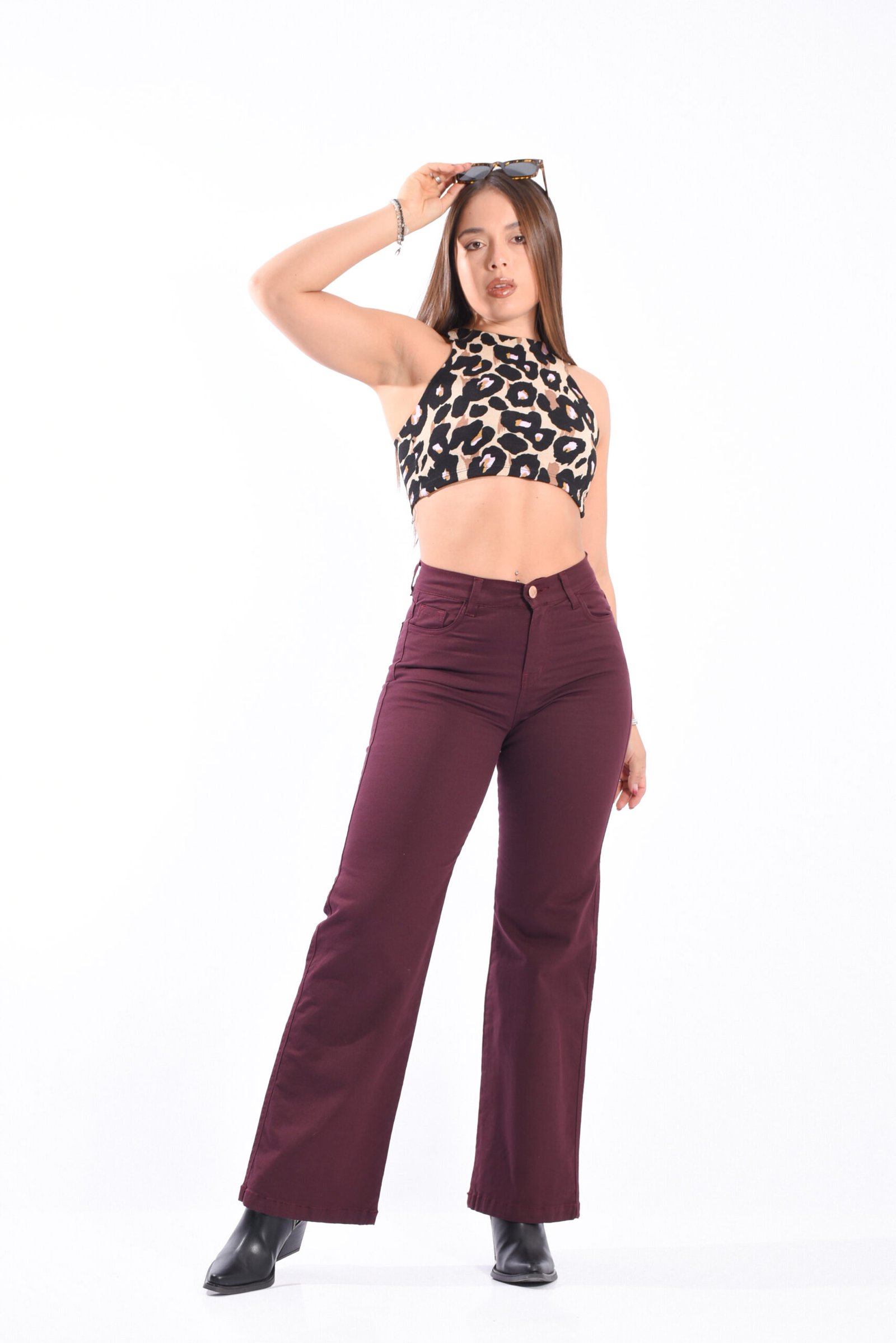 ART. MAGNOLIA | WIDE LEG  BORDO CLASICO