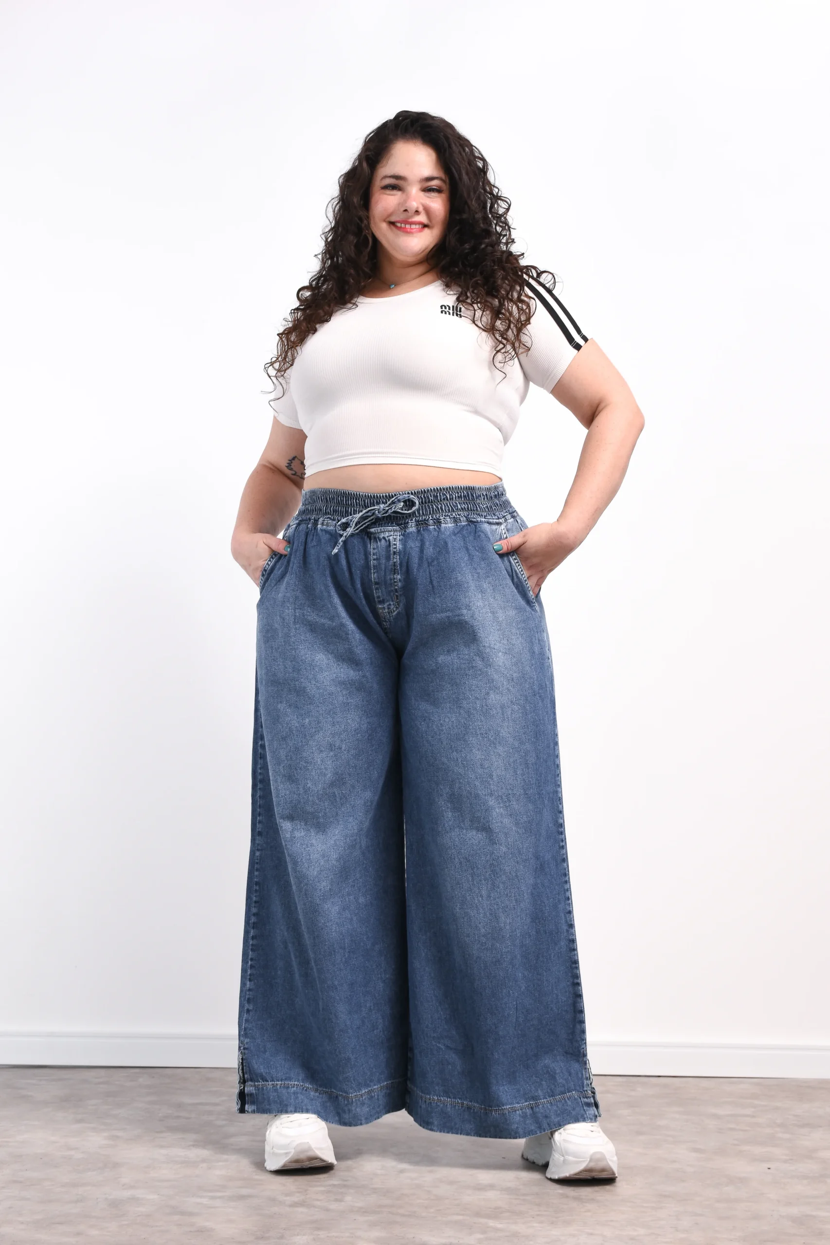 ART. CONSTANZA | WIDE LEG CON CINTURA ELASTICA