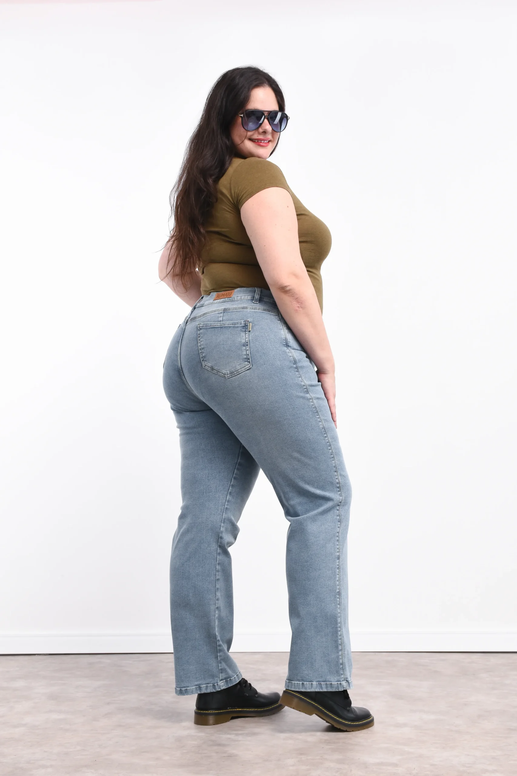 ART. NURIA | RECTO CELESTE CLARO ELASTIZADO - Imagen 8