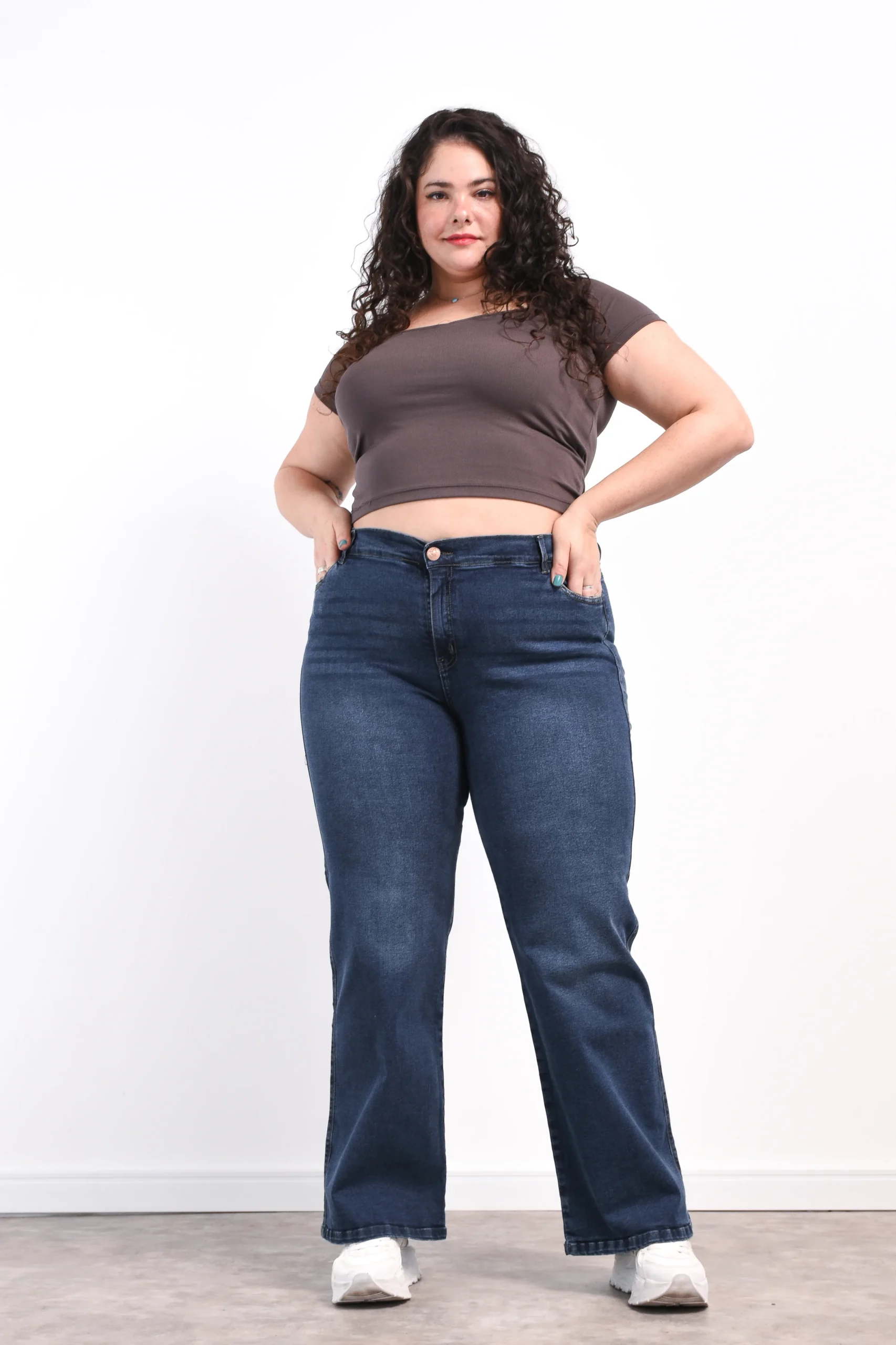 ART. PILAR | WIDE LEG AZUL  ELASTIZADO