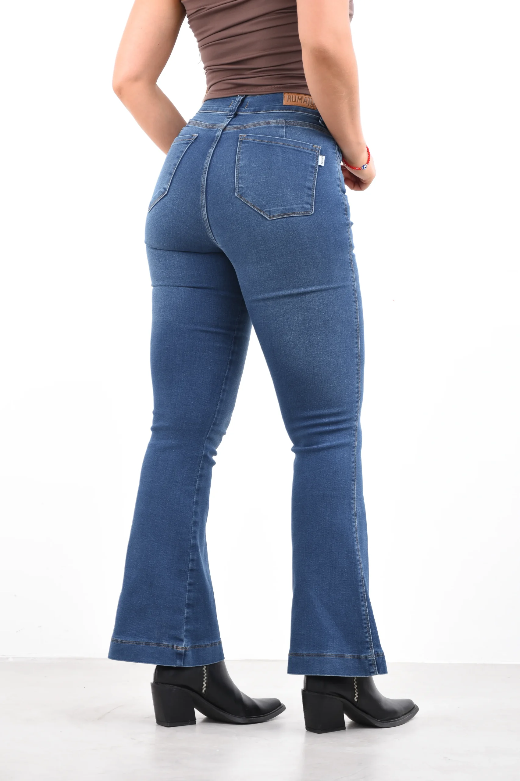 ART. FRANCIA | OXFORD AZUL ELASTIZADO - Imagen 3