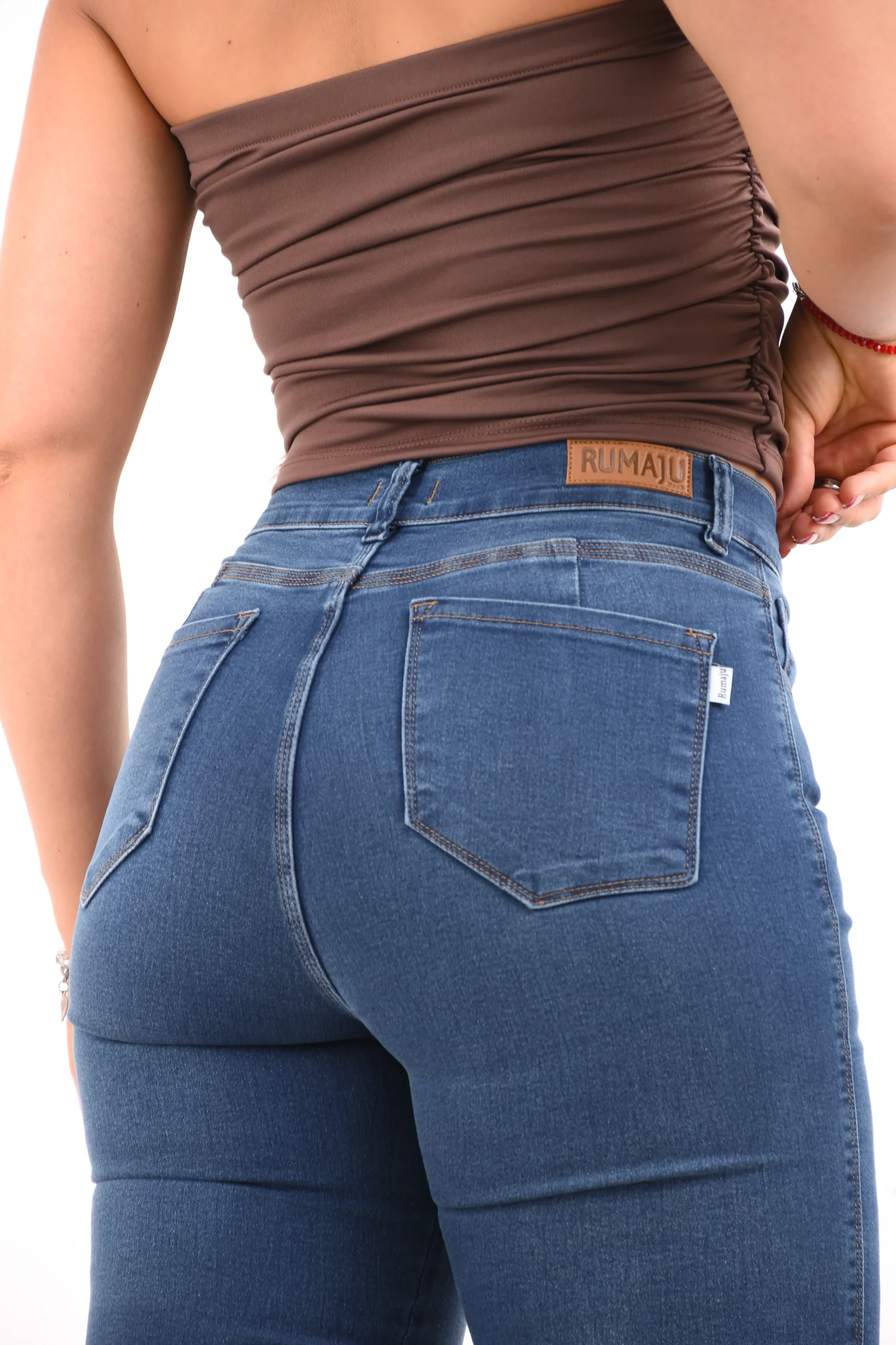 ART. FRANCIA | OXFORD AZUL ELASTIZADO - Imagen 5