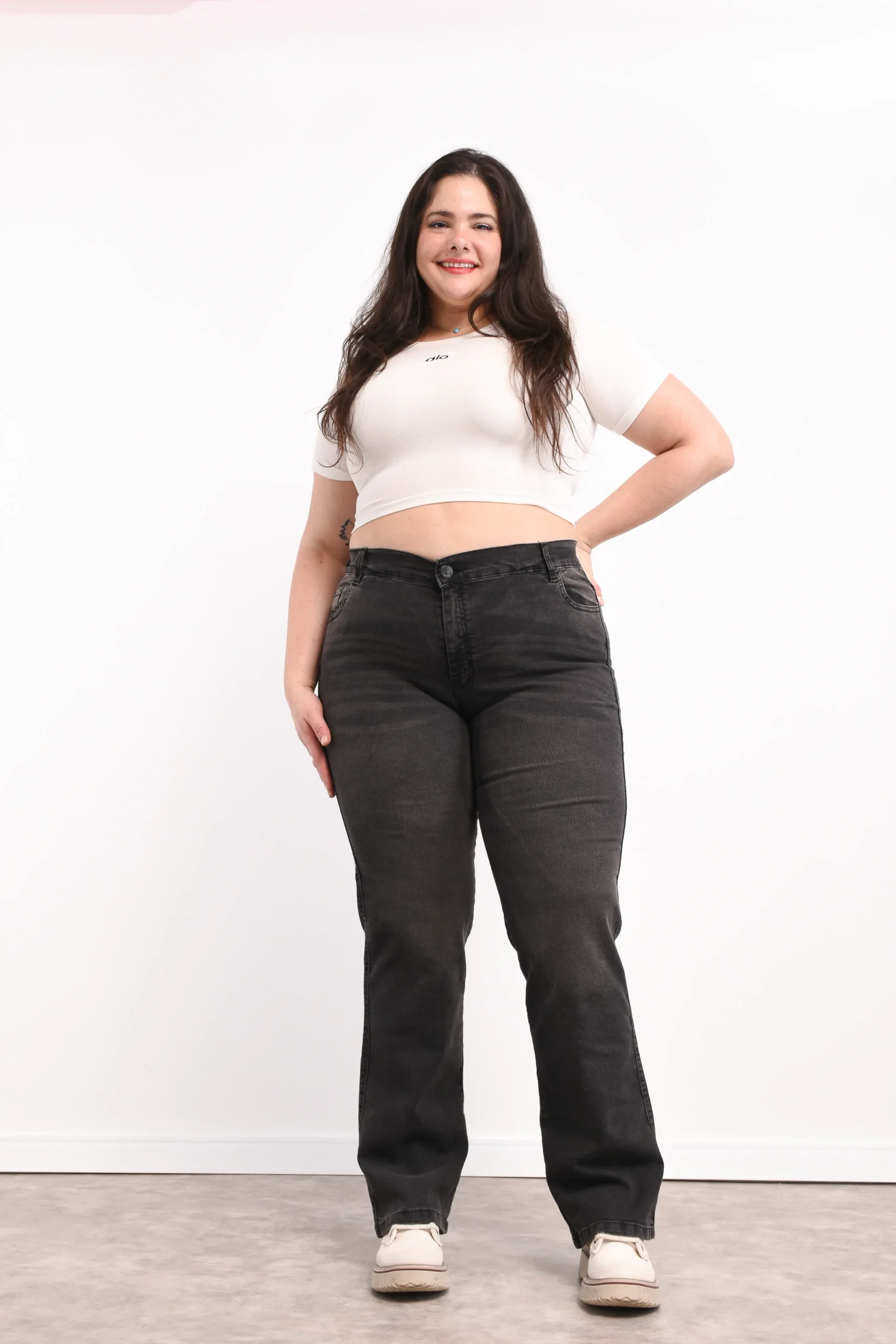 ART. ABRIL | RECTO VINTAGE MARRON ELASTIZADO - Imagen 6