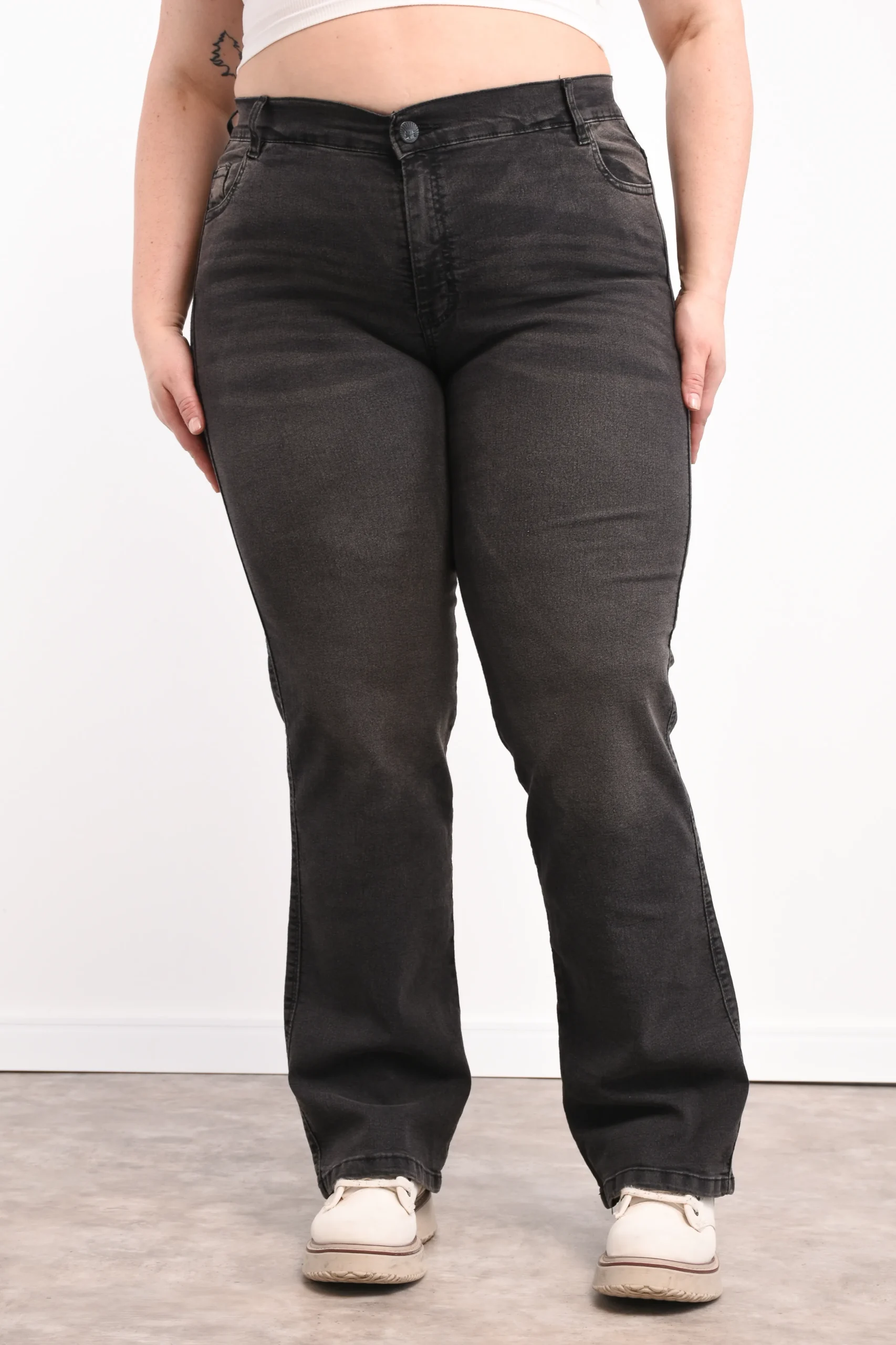 ART. ABRIL | RECTO VINTAGE MARRON ELASTIZADO - Imagen 7